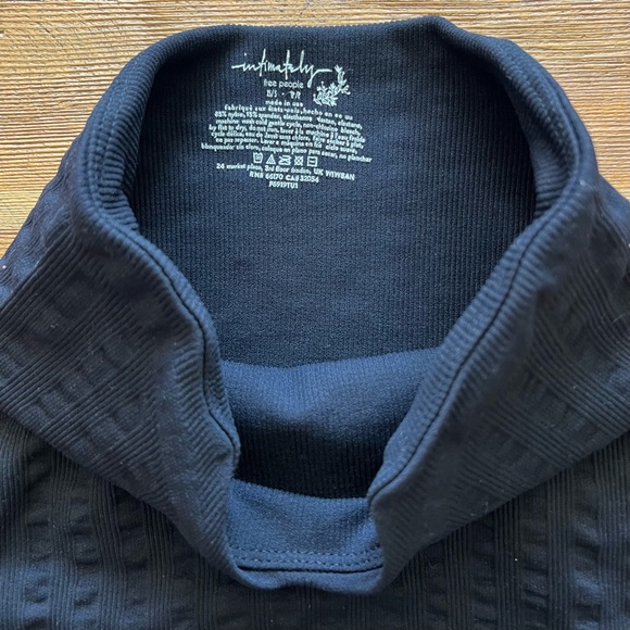 NWOT FP Intimately Black Tube Top - Picture 6 of 7